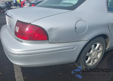 2003 Mercury Sable Gs from USA, damaged, VIN 1MEFM50U43G619368